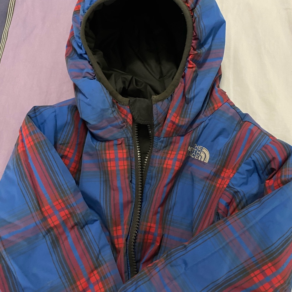 North Face toddler reversible puffer